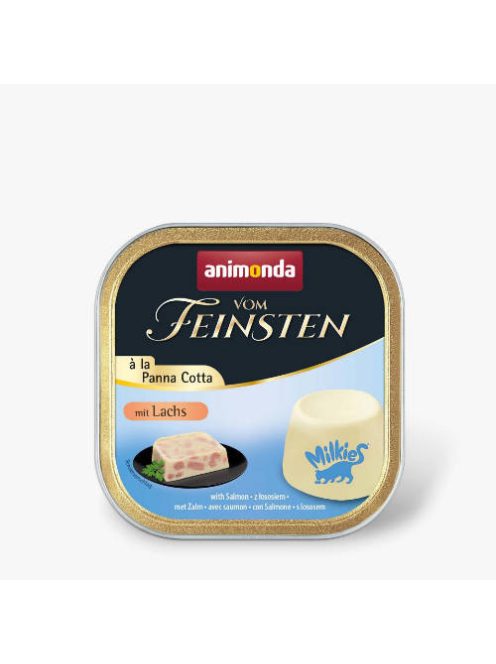 Animonda Vom Feinsten Adult à la Panna Cotta mit Lachs - nedvestáp (lazac, főzött tejszínnel) macskák részére (100g)