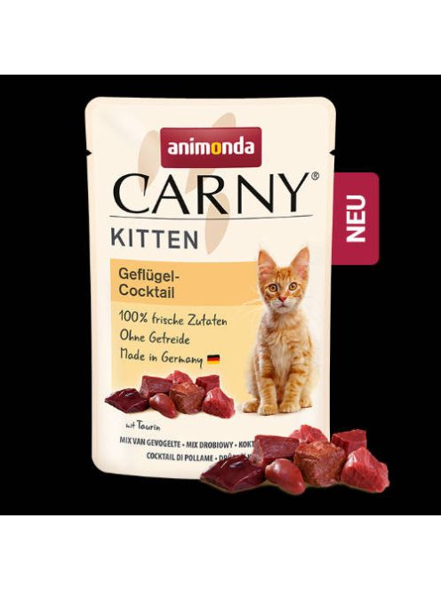 Animonda Carny Kitten (baromfi-koktél) alutasakos - Kölyök macskák részére (85g)