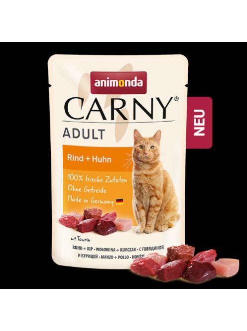 Animonda Carny Adult (marha,csirke) alutasakos - Felnőtt macskák részére (85g)