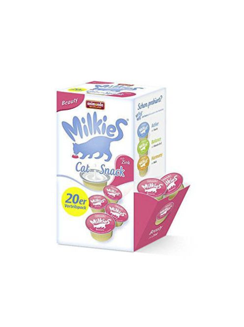 Animonda Milkies Beauty (tejszín,cink) macskatej -  Macskák részére (20X15g)