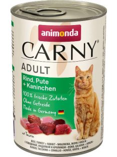   Animonda Carny Adult (marha,pulyka,nyúl) konzerv - Felnőtt macskák részére (400g)