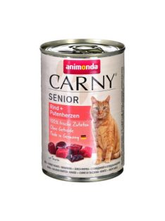   Animonda Carny Senior (marha,pulykaszív) konzerv - Idős macskák részére (400g)