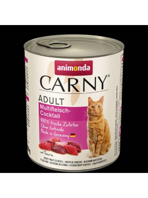 Animonda Carny Adult (multihús-koktél) konzerv - Felnőtt macskák részére (800g)