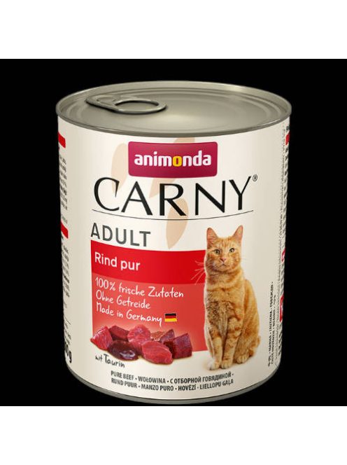 Animonda Carny Adult (marha) konzerv - Felnőtt macskák részére (800g)