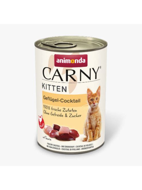 Animonda Carny Kitten (szárnyas koktél) - kölyök macskák részére (400g)