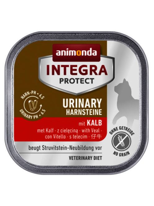 Animonda Integra Protect Urinary - nedves eledel (borjú) húgyúti problémás macskák részére (100g)