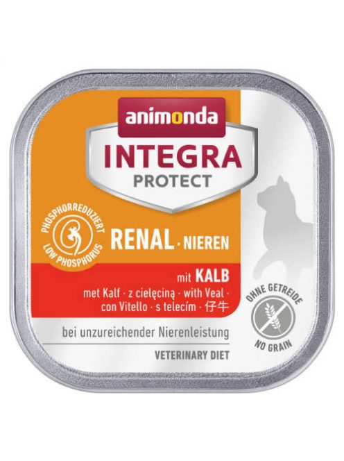 Animonda Integra Nieren (borjúhúsos) alutálkás - Vesebeteg macskák részére (100g)