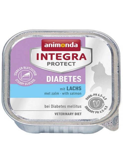 Animonda Integra Diabetes (lazac) alutálkás - Cukorbeteg macskák részére (100g)