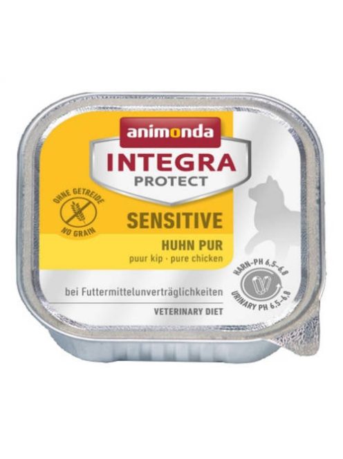 Animonda Integra Sensitive (csirke) alutálkás - Táplálék-intoleranciás macskák részére (100g)