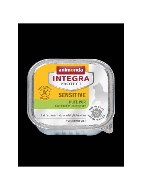 Animonda Integra Sensitive (pulyka) alutálkás - Táplálék intoleranciás macskák részére (100g)