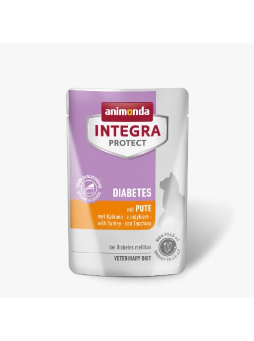 Animonda Integra Protect Diabetes with turkey - diabetikus nedves eledel macskáknak pulykával (85g)