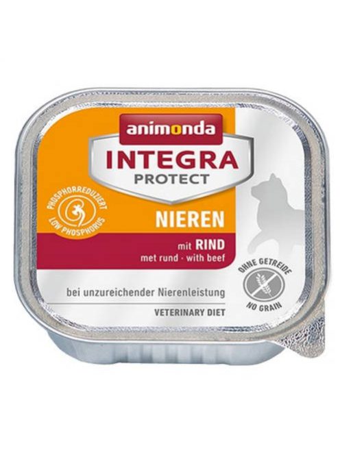 Animonda Integra Nieren (marha) alutálkás - Vesebeteg macskák részére (100g)