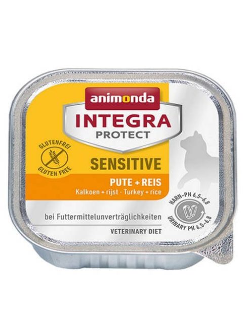 Animonda Integra Sensitive (pulyka-rizs) alutálkás - Táplálék-intoleranciás macskák részére (100g)