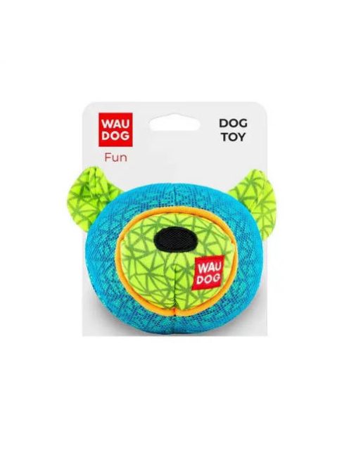 WAUDOG Fun Bear Toy - játék (medve / kék) kutyák részére (12x11cm)