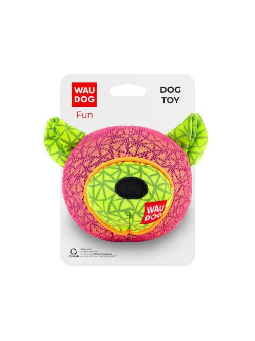 WAUDOG Fun Bear - játék (medve / pink) kutyák részére (12x11cm)