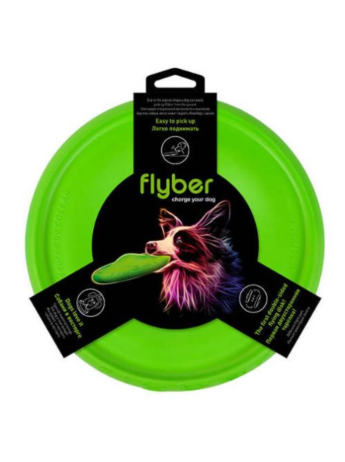 Frizbi FLYBER, 22cm, lime