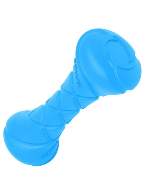 PitchDog Safe And Durable Barbell-Shaped Dog Toy - játék (súlyzó,kék) kutyák részére (Ø7cm/19cm)