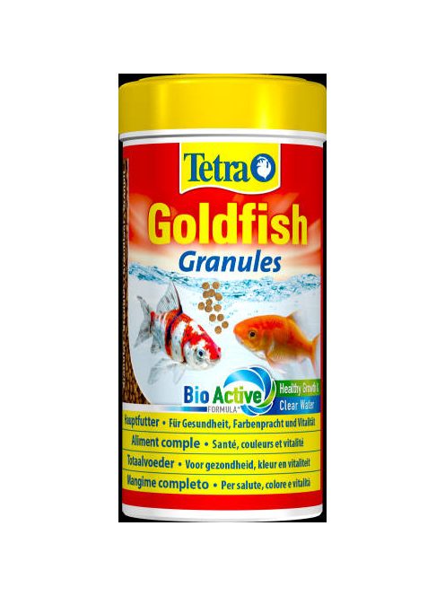 Tetra Goldfish Granules - díszhaltáp aranyhalak részére (250ml)