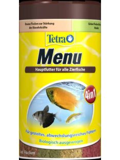   Tetra Menu - pehelytáp (4 féle) díszhalak részére (100ml/25g)