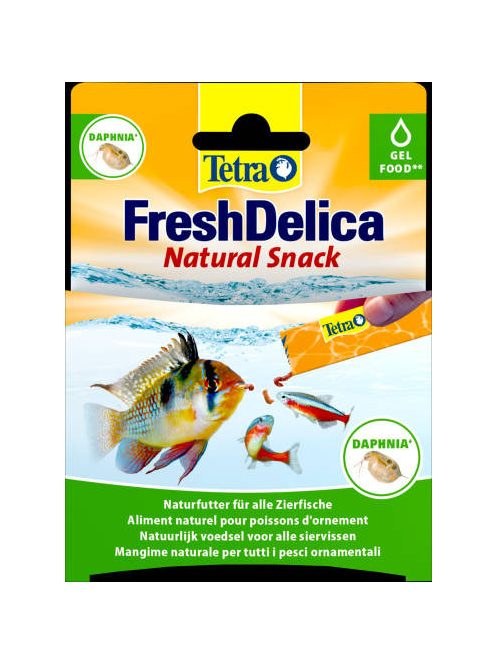 Tetra FreshDelica Daphnia - zselés eledel díszhalak részére  (48g)