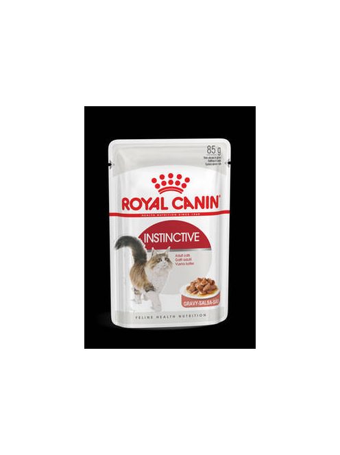 Royal Canin Feline Adult (Instictive Gravy) - alutasakos (hús,pecsenyelé) eledel macskák részére (85g)