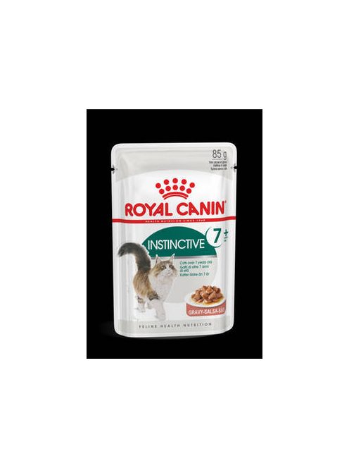 Royal Canin Feline Adult (Instictive +7) - alutasakos (hús,pecsenyelé) eledel macskák részére (85g)