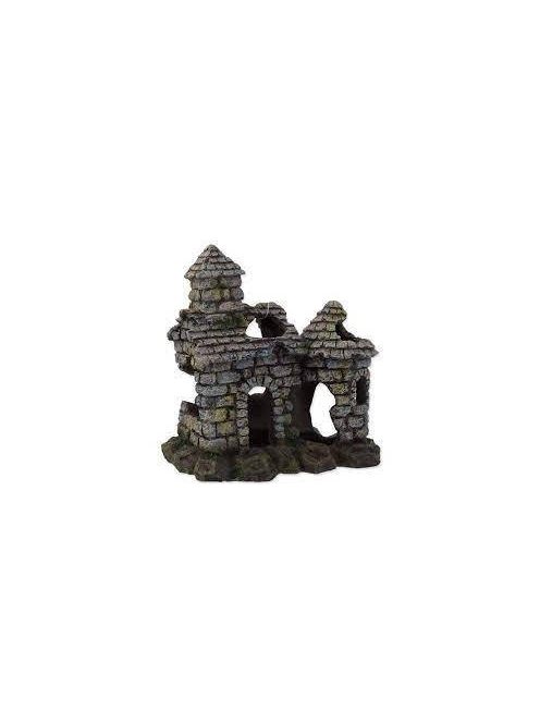 Aqua Excellent Ancient Castle Ruin - dekoráció (kastélyrom) 21,5X13,5X16cm