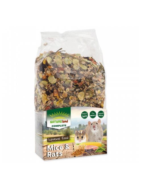 NatureLand Complete - Teljesértékű eleség egerek és patkányok részére (700g)