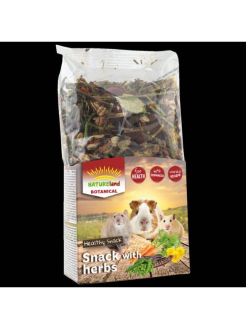 Nature Land BOTANICAL - kiegészítő eleség (gyógynövénykeverék) rágcsálók részére (150g)
