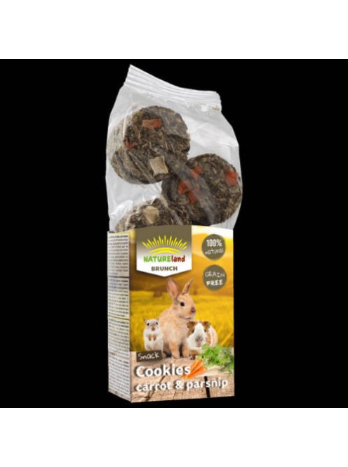 Nature Land Brunch - gabonamentes, kiegészítő eleség (keksz,sárgarépával és paszternákkal) rágcsálók részére (120g)