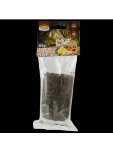   Nature Land NIBBLE - kiegészítő eleség (széna alagút, gyümölcs keverékkel) rágcsálók részére (125g)