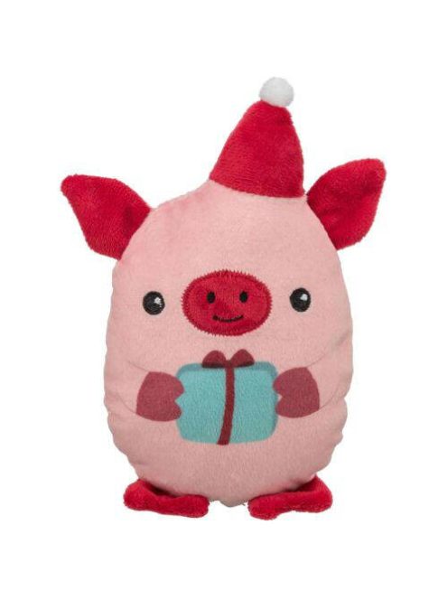 Trixie Xmas - játék (pluss malacka) kutyák részére (19cm)