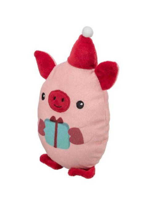 Trixie Xmas - játék (pluss malacka) kutyák részére (19cm)