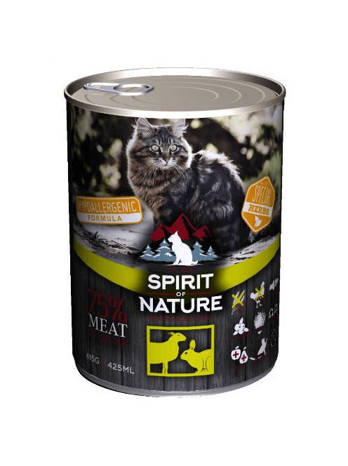 Spirit of Nature Hypoallergenic CAT (Lamb & Rabbit) 415g
