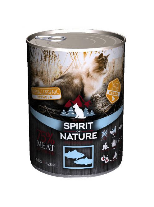 Spirit of Nature Hypoallergenic CAT (Tuna & Salmon) 415g