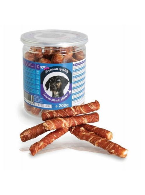 KidDog Lamb Steak Sticks - jutalomfalat (bárány) kutyák részére (200g)