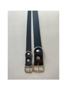   Nyakörv (bőr, varrás nélkül) kutyák részére (barna,fekete vagy piros színben) 20mm/45cm