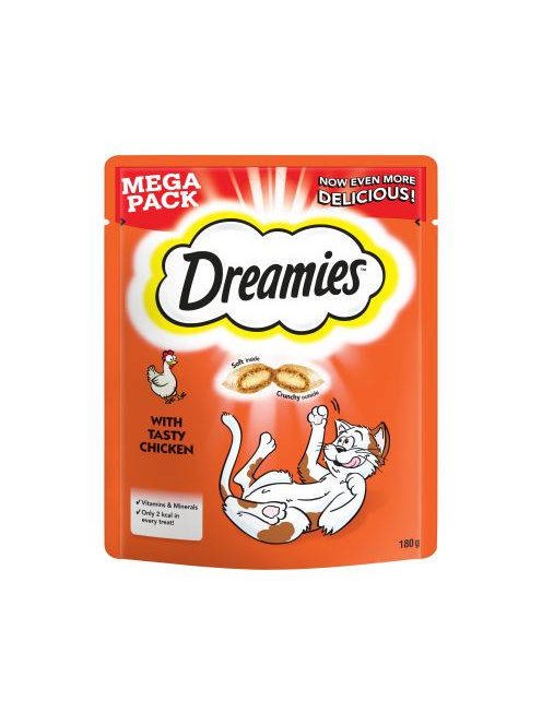 Dreamies Mega Pack Töltött falatkák - csirkés (180g)
