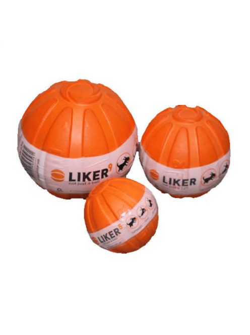 LIKER 9 Line - játék (narancssárga) kutyák részére (ø9cm)