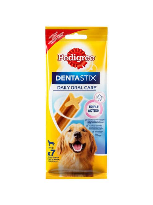 Pedigree DentaStix +25kg - jutalomfalat (fogtisztító) Nagytestű kutyák részére (7db/270g)