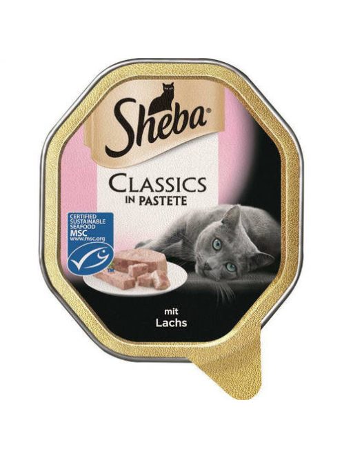 Sheba Adult Alutálcás - Lazac pástétom (85g)