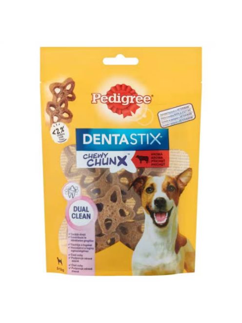 Pedigree Dentastix Chewy Chunx - jutalomfalat (marha) kutyák részére (68g) 5-15kg