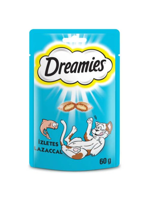 Dreamies Töltött falatkák - Lazacos (60g)