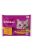 Whiskas Poultry feasts 1+ – Nedves eledel (csirke-, pulyka-, aszpikban ) macskák részére (4x85g)