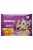 Whiskas TastyMix 1+ - Nedves eledel (csirke-zöldség,bárány,pulyka-, szószban) macskák részére (4x85g)