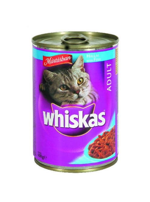 Whiskas Adult Tuna - Nedves eledel (tonhal - aszpikban) macskák részére (400g)