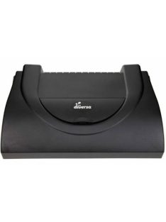 Div akv Tető 40x25 szögletes fekete 1x11W