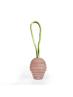   Julius-K9 Duoplay - játék (kaucsuk labda, neonsárga zsinórral) kutyák részére (15cm)