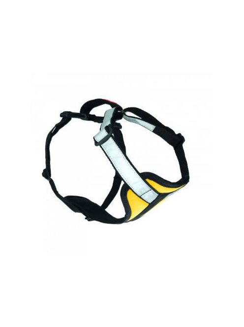 Yutipet Easy Harness (M) - hám (biztonági, sárga) kutyák részére (60-80cm/25mm)