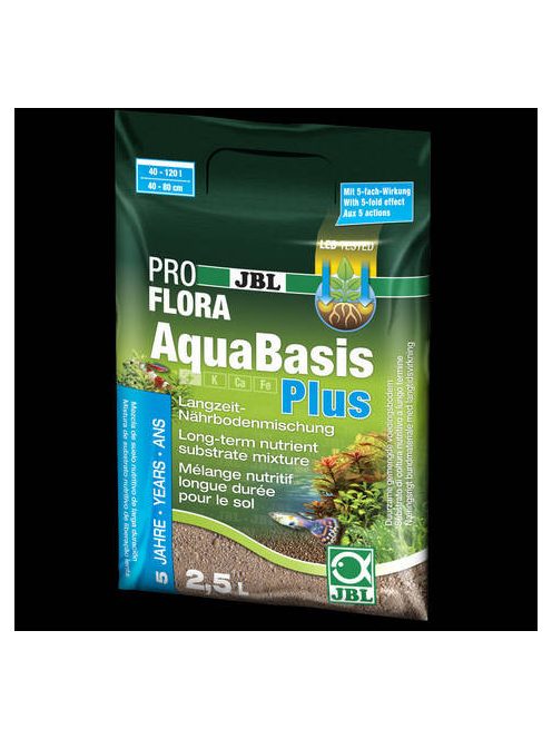 JBL AquaBasis plus - növénynemesítő tápközeg - édesvízi akváriumokhoz (2,5l)